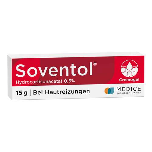 Soventol® HydroCortisonacetat 0,5% Cremogel bei Hautentz&uuml;ndungen - 1