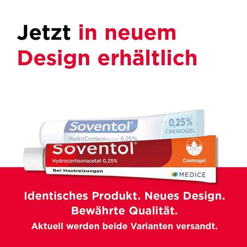 Soventol® Hydrocortisonacetat 0,25% Cremogel bei Hautentz&uuml;ndungen - 2