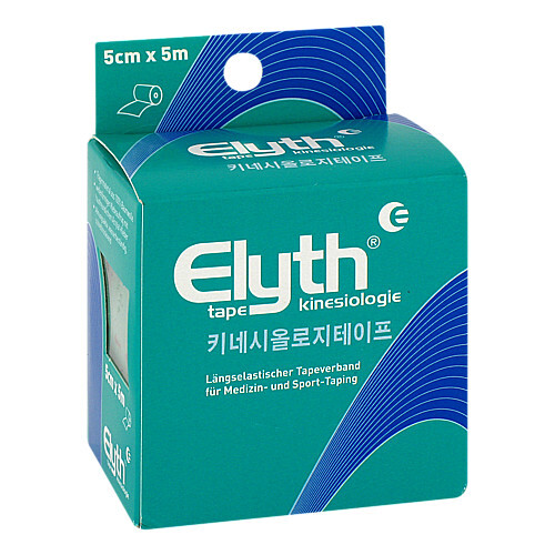 Elyth Tape Kinesiologie 5 cm x 5 m gr&uuml;n - 1