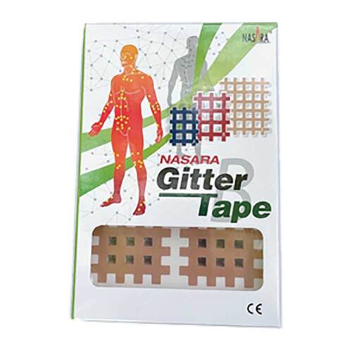 Nasara Gitter Tape Type B 28x36 mm 20x6 Pflaster - 1
