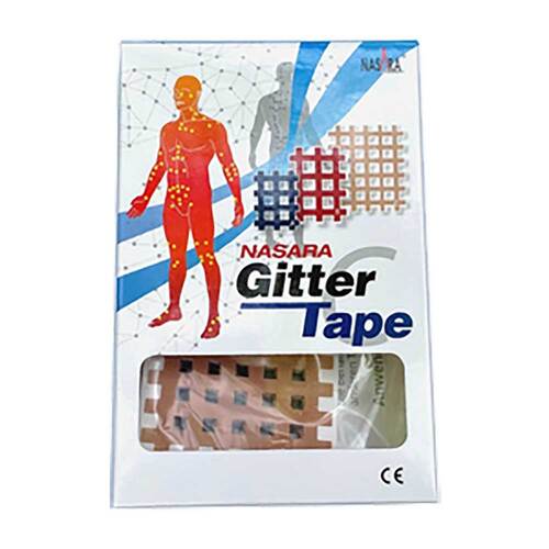 Nasara Gitter Tape Type C 44x52 mm 20x2 Pflaster - 1