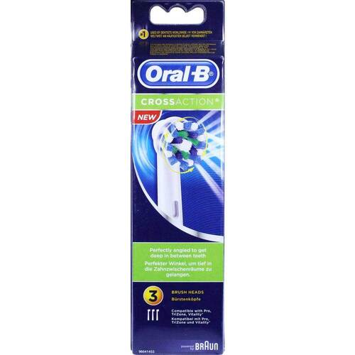 ORAL B Cross Action Aufsteckb&uuml;rste 3er - 1