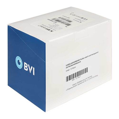 Uhrglasverband Guibor steril und transparent - 1