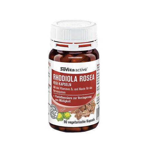 Sovita active Rhodiola Rosea Vegi-Kapseln - 1