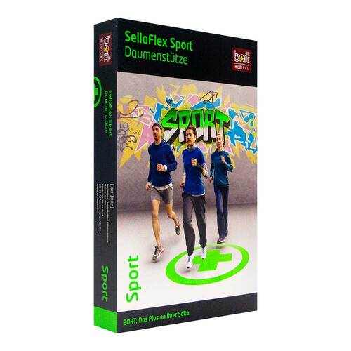 Bort Sellaflex Daumenst&uuml;tze Sport L schwarz-gr&uuml;n - 1