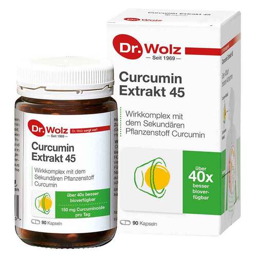 Curcumin Extrakt 45 Dr. Wolz Kapseln - 1