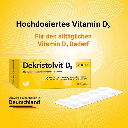 Dekristolvit D3 2.000 I.E. Tabletten - 2