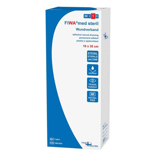 Wundverband steril 10x15 cm transparent - 1