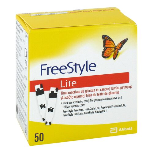Freestyle Lite Teststreifen ohne Codieren - 1
