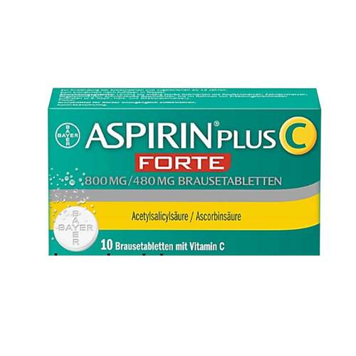 Aspirin plus C forte 800 mg / 480 mg Brausetabletten - 1