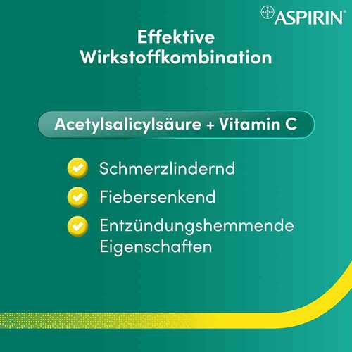 Aspirin plus C forte 800 mg / 480 mg Brausetabletten - 4
