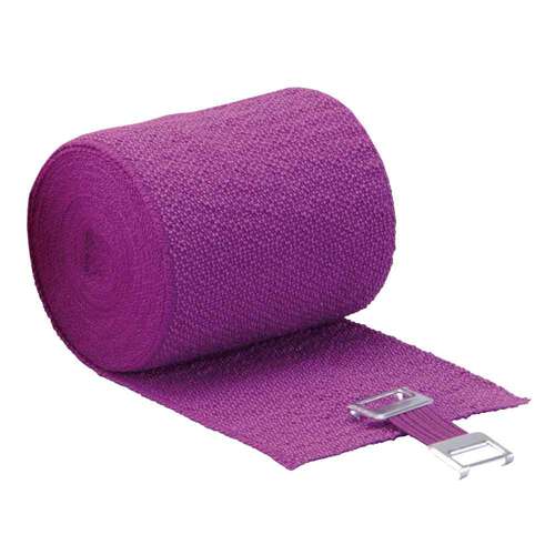 H&ouml;ga Lastic Color Idealbinde 6 cm x 5 m lila cello. - 1