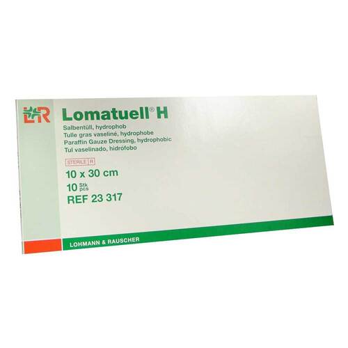 Lomatuell H Salbent&uuml;ll 10x30 cm steril - 1