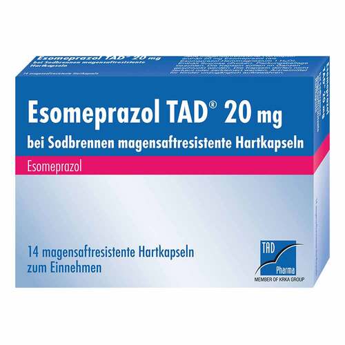 Esomeprazol TAD® 20 mg bei Sodbrennen - 1