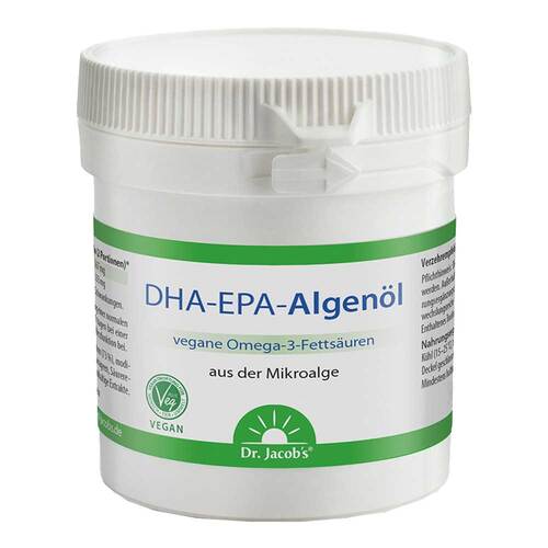 DHA-EPA-Algen&ouml;l Dr. Jacob`s Kapseln - 1