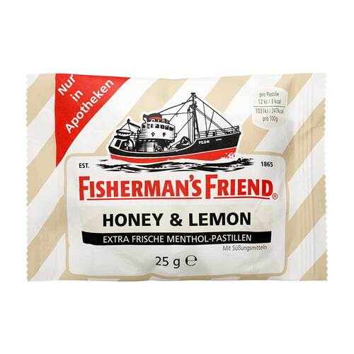 Fishermans Friend Honey &amp; Lemon ohne Zucker Pastillen - 1