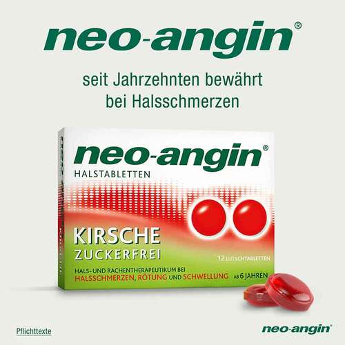 neo-angin Halstabletten Kirsche zuckerfrei - 6