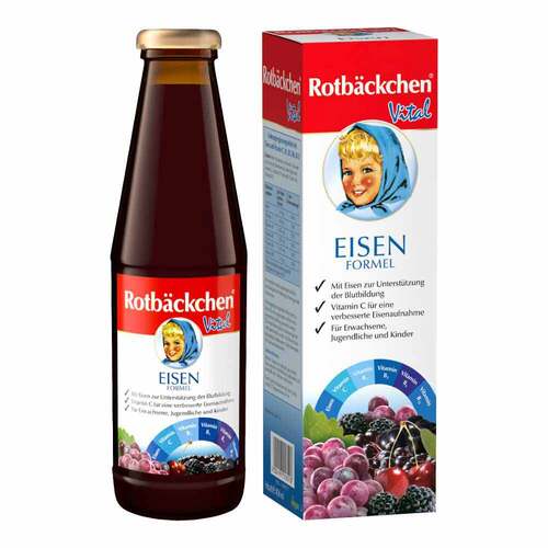 Rotb&auml;ckchen Vital Eisen Formel Saft - 1