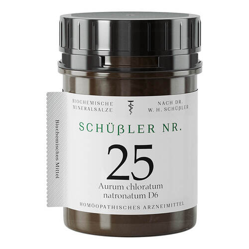 Sch&uuml;ssler Nr.25 Aurum chloratum natronat.D 6 Tabletten  - 1