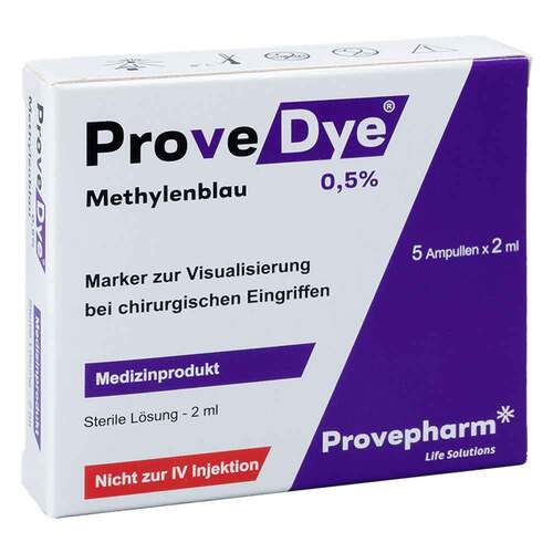 Provedye 5 mg / ml Injektions- / Infusionsl&ouml;sung - 1