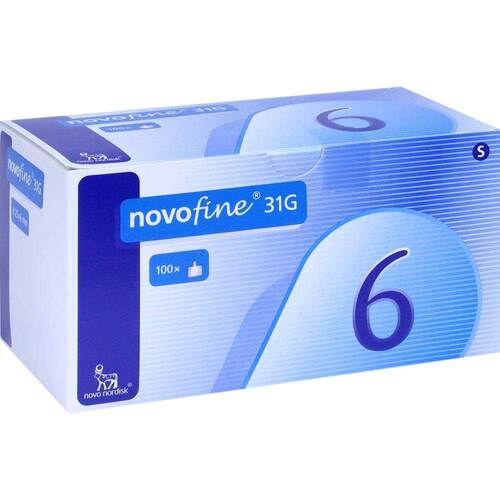 Novofine 6 Kan&uuml;len 0,25x6 mm - 1