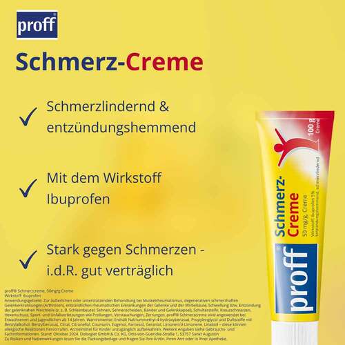 Proff Schmerzcreme 5% - 4