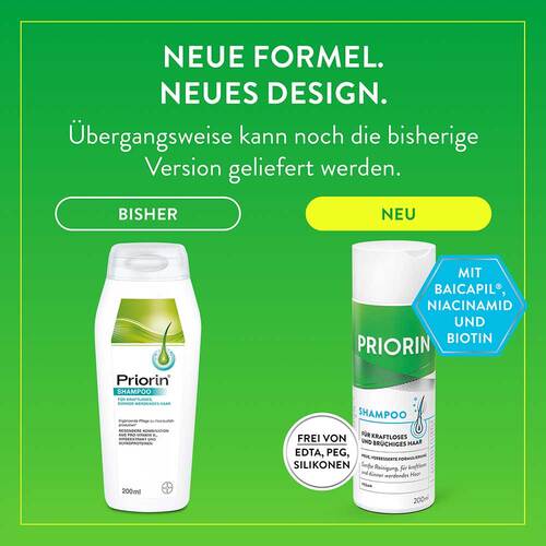 Priorin Shampoo f&uuml;r kraftloses, d&uuml;nner werdendes Haar - 3