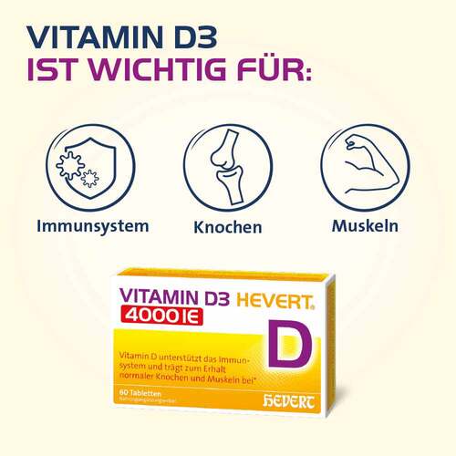 Vitamin D3 Hevert 4.000 I.E. Tabletten - 2