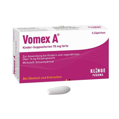 Vomex A® Kinder-Suppositorien 70mg forte - 1