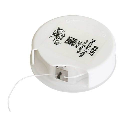 Dental Tape Zahnband gewachst mit Fluorid Spender - 1