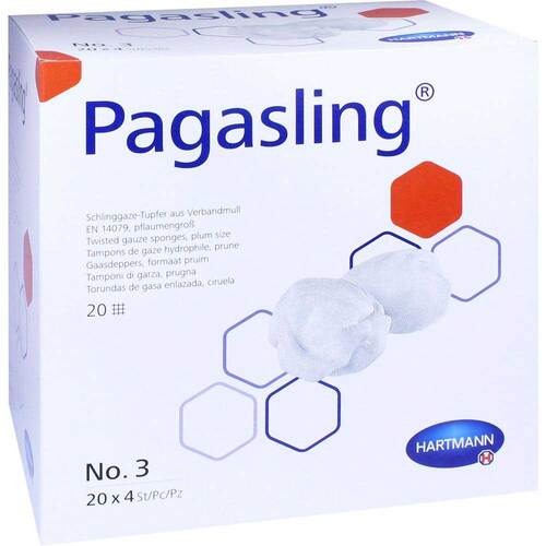 Pagasling Mulltupfer steril Gr&ouml;&szlig;e 3 pflaumengro&szlig; - 1