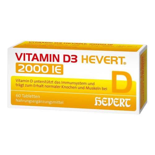 Vitamin D3 Hevert 2.000 I.E. Tabletten - 1