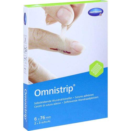Omnistrip Wundnahtstreifen 6x76 mm - 1