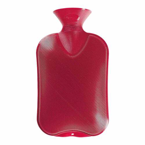 Fashy W&auml;rmflasche Doppellamelle cranberry 6460 42 - 1
