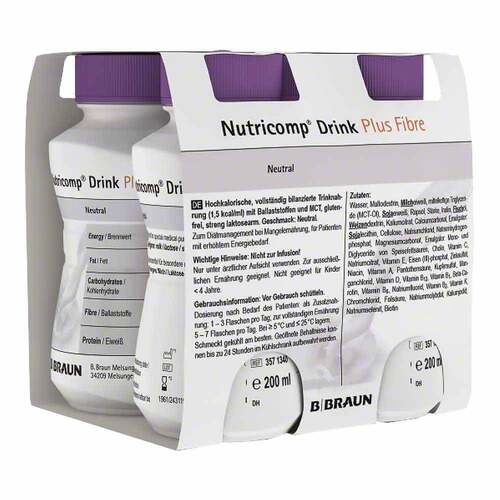 Nutricomp Drink Plus Fibre neutral - 2