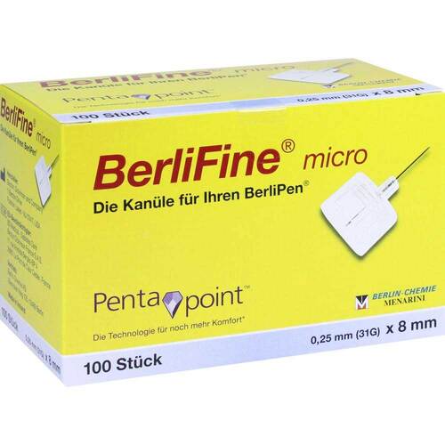 Berlifine micro Kan&uuml;len 0,25x8 mm - 1