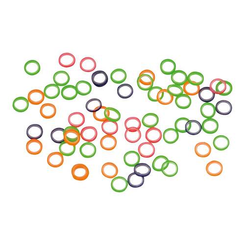 Zahnspangengummis bunt sortiert 5 / 16 med.7,95 mm Latex - 1