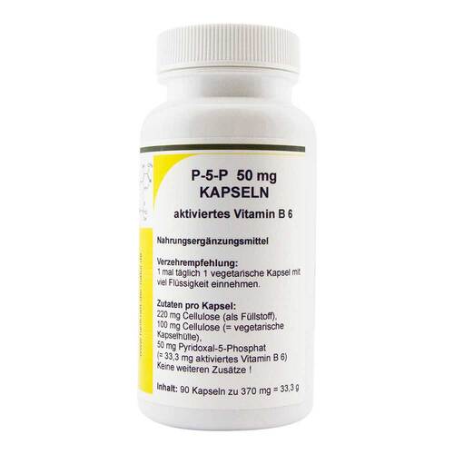 P-5-P 50 mg aktiviertes Vitamin B 6 Kapseln - 1