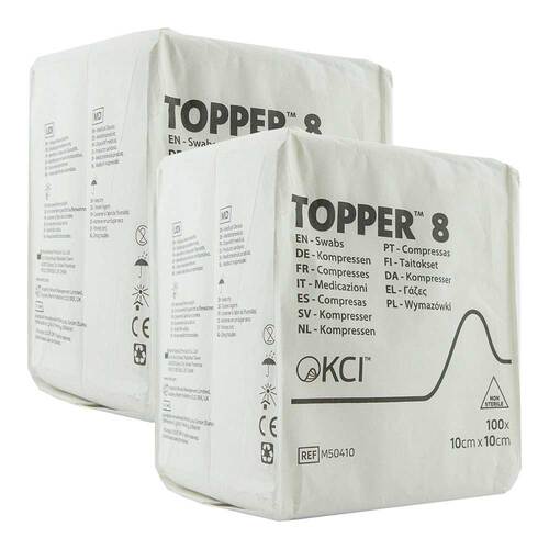 Topper 8 Kompresse unsteril 10x10 cm - 1