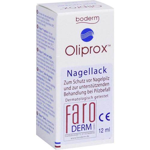 Oliprox Nagellack bei Pilzbefall - 1