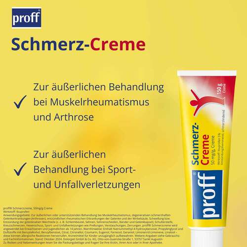 Proff Schmerzcreme 5% - 5