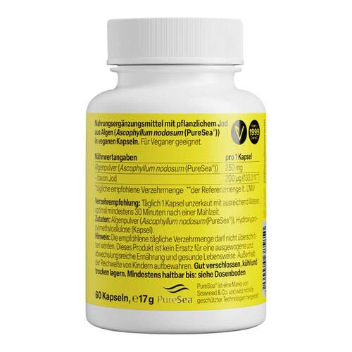 Zeinpharma Algen Jod 200 µg Kapseln - 2