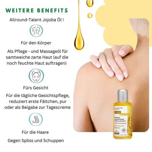 Jojoba Bio Hautpflege &Ouml;l - 3