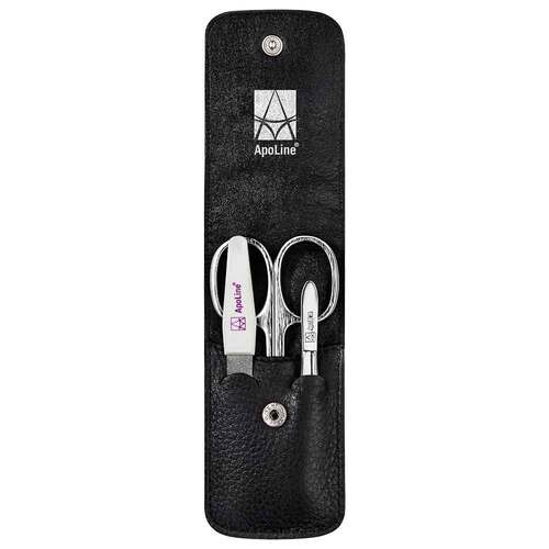 Apoline Manicure Etui 3teilig schwarz - 3