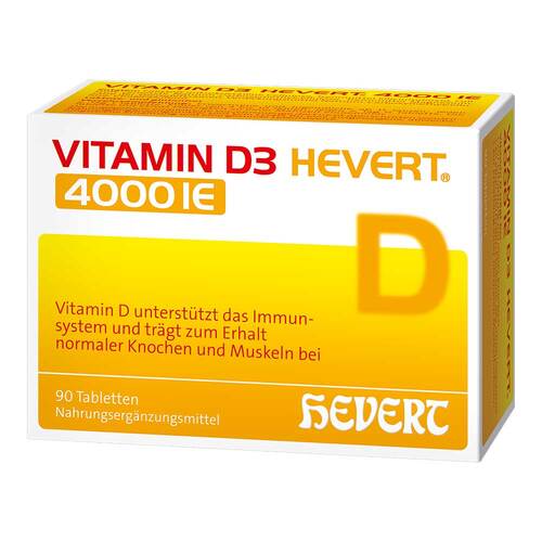 Vitamin D3 Hevert 4.000 I.E. Tabletten - 1