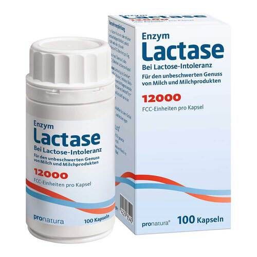 Lactase 12.000 FCC Kapseln - 1