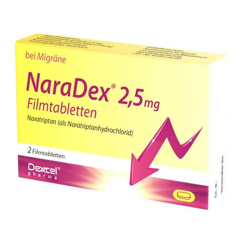 NaraDex® 2,5 mg Filmtabletten - 1