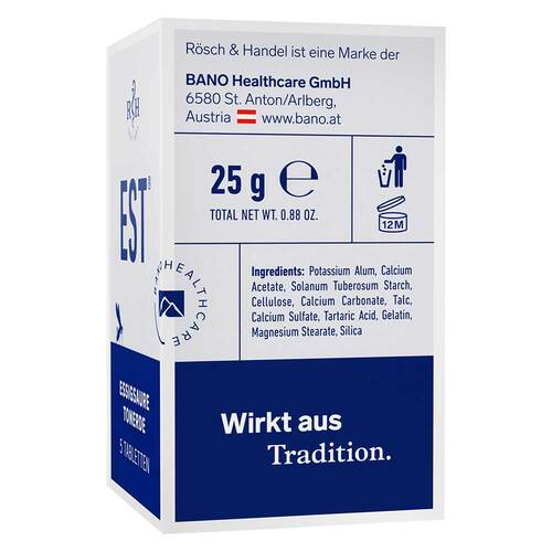 Est Essigsaure Tonerde Tabletten zum Aufl&ouml;sen - 2