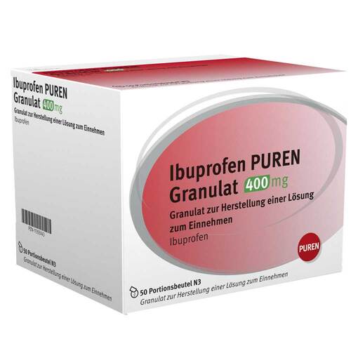 Ibuprofen Puren Granulat 400 mg zur Herstellung einer L&ouml;sung zum Einnehmen  - 1