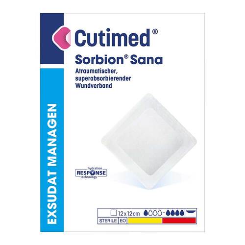 Sorbion Cutimed Sana Wundauflage 12x22 cm - 1